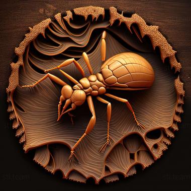 3D модель Pheidole crozieri (STL)